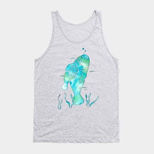 Aqua River Manatees Tank Top